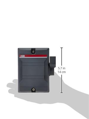 BW325TPN Werkschakelaar 3 polig 25A vergrendelbaar opbouw IP65 M25 2x ABB