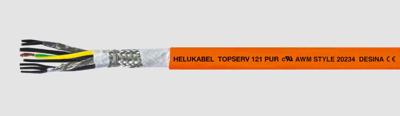 Helukabel TOPSERV® 121 Servokabel 4 G 2.5 mm² + 4 x 1 mm² Oranje 73580 500 m