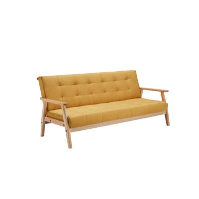 Slaapbank Heidi Mosterdgeel