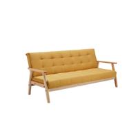 Slaapbank Heidi Mosterdgeel - thumbnail