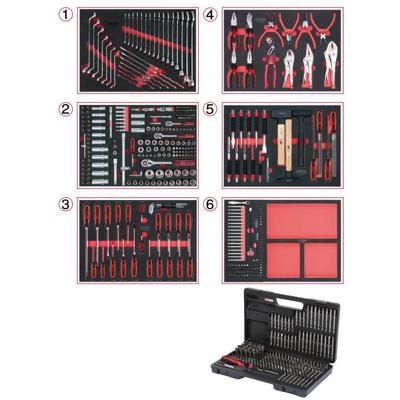 KS Tools 713.0598 Gereedschapsset Chroom-vanadium staal 598 onderdelen KS Tools 713.0598 Gereedschapsset Chroom-vanadium staal 598 onderdelen