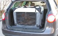 Honden-transportbox Journey, grijs/beige, Maat: 70x52x52 cm - thumbnail