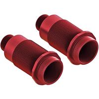 Aluminium Shock Body 16x47mm (red) (2pcs) (AR330509) - thumbnail