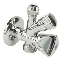 Wiesbaden Combinatie kraantje 1/2 x 3/4 x 10 mm - thumbnail