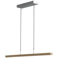 Masterlight HanglampOak nikkel met hout 104cm - 2785-37-NA-P-DW - thumbnail