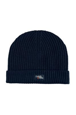 Tygo & Vito winter muts jongens - navy blauw - Morris