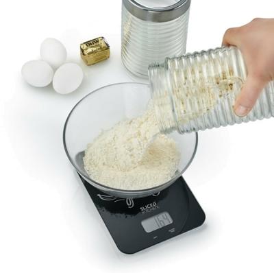 Graef KS 202 Keukenweegschaal Digitaal Weegbereik (max.)=5 kg Zwart 200 x 145 x 17 Graef KS 202 Keukenweegschaal Digitaal Weegbereik (max.)=5 kg Zwart 200 x 145 x 17