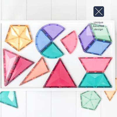 Connetix Vormen Uitbreiding Pastel 48 stuks