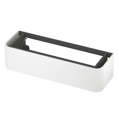 INK - Afgeronde Onderkast Gelakt 1 Lade Softclose met Gefreesd Front Tbv Grepen - 1400x450x350 Mm - Mat Wit