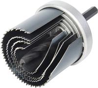 Wolfcraft Standard-gatzaag set | Ø25, 35, 43, 53mm | 1 set - 8917000 - thumbnail