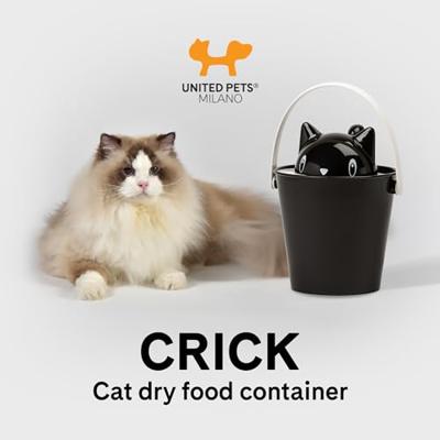 Emmercontainer United Pets Zwart Kat
