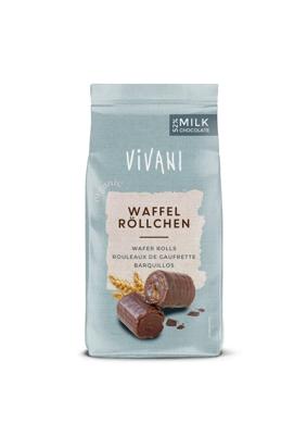 Wafel rolletjes melk - 125 gram