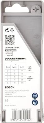 Bosch Accessories 2608595525 Hout-spiraalboorset 5-delig 2 mm, 3 mm, 4 mm, 5 mm, 6 mm 1/4 (6.3 mm) 1 set(s) - thumbnail