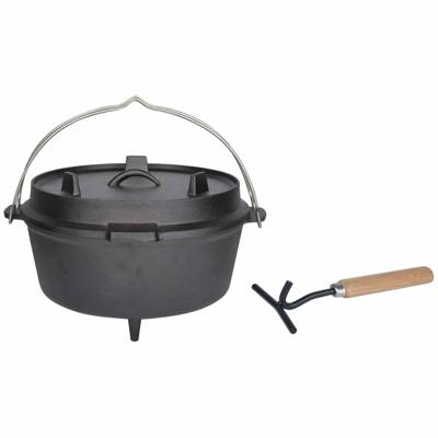 Esschert Design sudderpot gietijzer 6,5 l zwart ff235