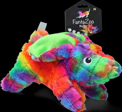 FantaZoo Rainbow bunny M - 28 x 14 cm