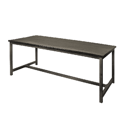 Tower Living Eettafel 'Paterno' kleur Zwart, 220 x 100cm