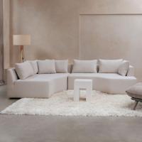 Zuiver Hoekbank 'Prosper' Links, kleur Zand - thumbnail