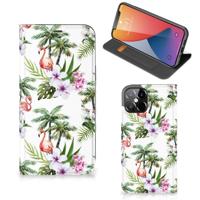 iPhone 12 Pro Max | Hoesje maken | Flamingo Palms - thumbnail