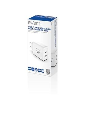 USB-kabel Ewent EW1328 Wit