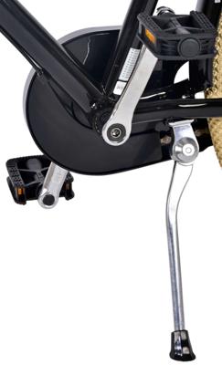 Volare excellent kinderfiets - meisjes - 24 inch - zwart - 3 versnellingen