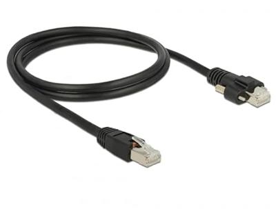 DeLOCK RJ45 plug > RJ45 plug met schroeven Cat.6 SSTP kabel