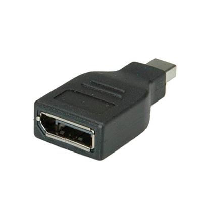 Roline 12.03.3130 Adapter [1x Mini-DisplayPort stekker - 1x DisplayPort bus] Zwart
