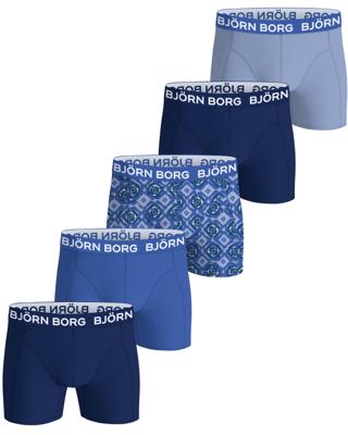 Bjorn Borg boxershorts cotton stretch 5-pack blauw