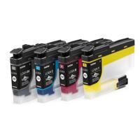 Huismerk Brother LC-424 Inktcartridges Multipack (zwart + 3 kleuren) - thumbnail