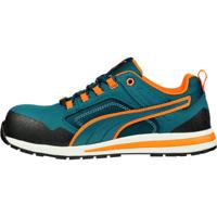 Puma Veiligheidsschoen | maat 43 blauw/oranje | S3 HRO SRC EN ISO 20345 | leer | 1 stuk - 64.310.0-43 64.310.0-43 - thumbnail