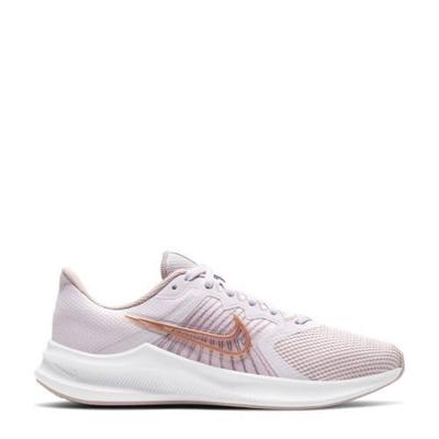 Nike Downshifter 11 hardloopschoenen lila/brons/champagne
