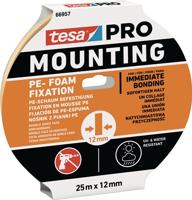 Tesa Montageband | wit | lengte 25 m | breedte 12 mm | 24 stuks - 66957-00000-00 66957-00000-00 - thumbnail