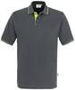 Hakro 803 Polo shirt Casual - Anthrazite/Kiwi Green - S - thumbnail