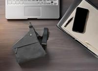 Pride and Soul JU-47264 Schoudertas . CROSS Grijs Leer - thumbnail