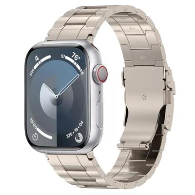 Titanium Premium Link bandje - Titanium kleur - Geschikt voor Apple Watch 44mm / 45mm / 46mm / 49mm Titanium Premium Link bandje - Titanium kleur - Geschikt voor Apple Watch 44mm / 45mm / 46mm / 49mm