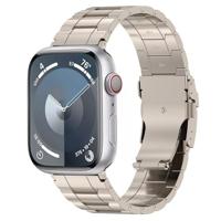 Titanium Premium Link bandje - Titanium kleur - Geschikt voor Apple Watch 38mm / 40mm / 41mm / 42mm - thumbnail