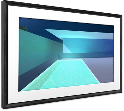 Meural Canvas II MC327BL Smart Art Digital HD Canvas 48 x 74 cm (zwart frame, 27 inch, schilderijen en foto's worden gereproduceerd in levensechte details, Wi-Fi met app, door NETGEAR)