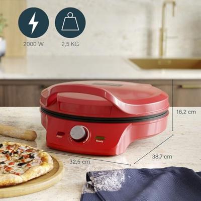 Princess 01.115007.01.001 Pizzaoven Traploze temperatuurregeling, Met deksel, Grillfunctie, Inklapbaar Princess 01.115007.01.001 Pizzaoven Traploze temperatuurregeling, Met deksel, Grillfunctie, Inklapbaar