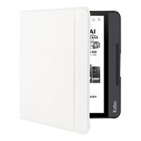 Lunso - sleepcover hoes - Kobo Forma (8 inch) - Wit - thumbnail