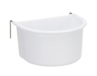 TRIXIE HANGBAKJE MET DRAADHOUDER KUNSTSTOF ASSORTI 11X8 CM 400 ML 4 ST - thumbnail