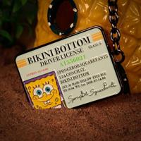 SpongeBob Squarepants Keychain Driver License Limited Edition - thumbnail