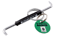 Bahco Haakse schroevendraaier | met veiligheidsring | voor gleufschroeven | 4 mm x 100 mm - TAH2047-0.8-4 - thumbnail