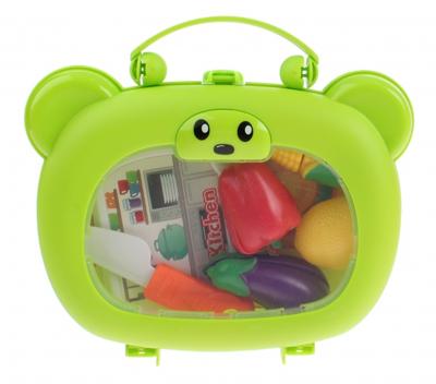 Luna snijgroenten in koffer groen 8 delig Luna snijgroenten in koffer groen 8 delig