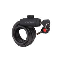 One spiraalkabelslot 15120 15mm/120cm black/grey - thumbnail