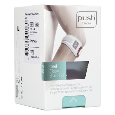 Push Med Epi Elleboogbrace - One size - Universeel - Grijs