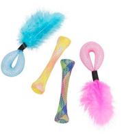 TRIXIE SET TUBES MET RATEL 4ST ASSORTI TOT 15 CM - thumbnail