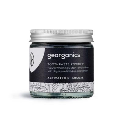 Natuurlijke Tandpoeder (Actieve Kool) - Georganics 120 ml