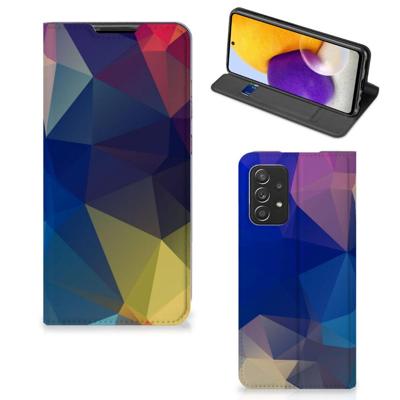 Samsung Galaxy A72 (5G/4G) Stand Case Polygon Dark Samsung Galaxy A72 (5G/4G) Stand Case Polygon Dark
