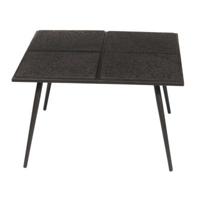 Bijzettafel Liquid metal zwart 70 cm | 2 stuks - thumbnail