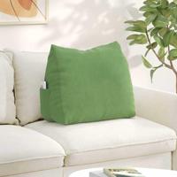 Rugkussen Lichtgroen 60 x 20 x 50 cm Cordstof - thumbnail