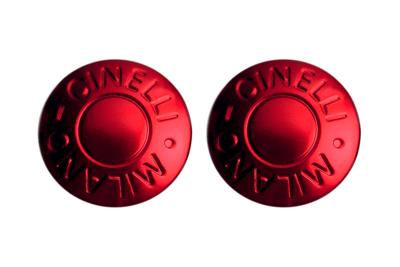 Cinelli Milano Stuurdoppen - Rood Anodised